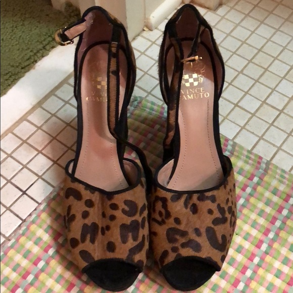 Vince Camuto Shoes - Leopard Vince Camuto Wedges